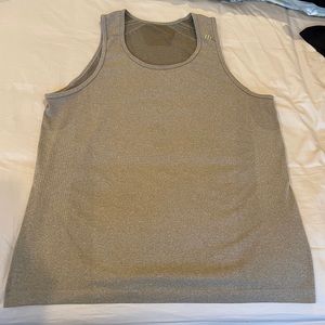 Lululemon metal vent tank top beige color